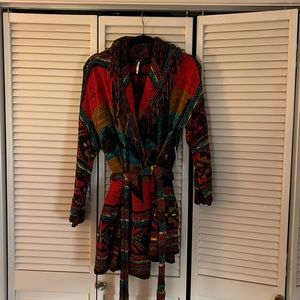 NEW NWT Free People sweater “wild Wild West” combo. Size XS/S